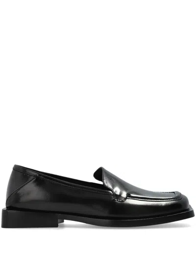 Attico Amanda Patent Leather Loafers In Black