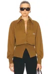 Attico Light Button Down Top