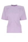 Attico Jewel Cut-out Cotton T-shirt