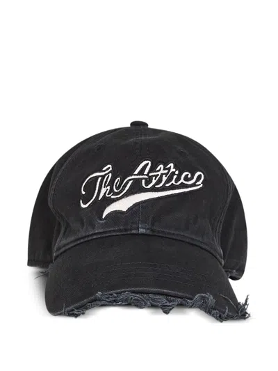 Attico Logo Canvas Baseball Cap
