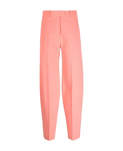 Attico Jagger Tapered Trousers In Pink