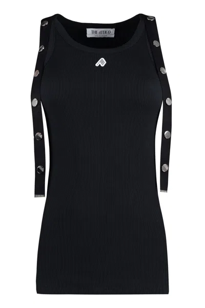 ATTICO LOGO COTTON TANK TOP