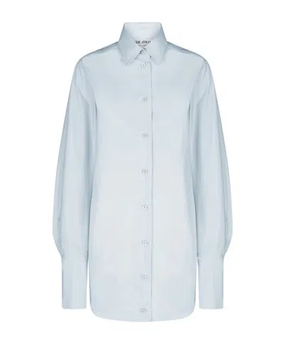 ATTICO THE ATTICO LONG-SLEEVED MINI SHIRT DRESS