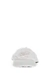 Attico Logo Embroidered Distressed Cap In Gray
