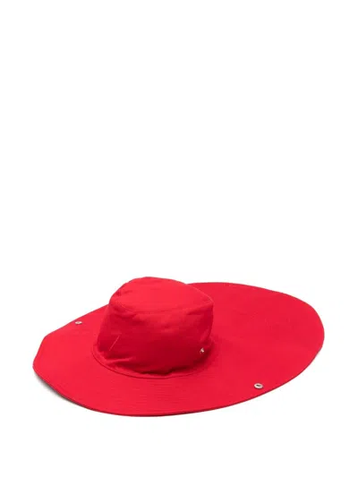 ATTICO LOGO-EMBROIDERED SUN HAT