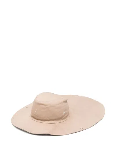 ATTICO LOGO-EMBROIDERED SUN HAT