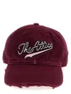 Attico Logo Embroidery Hat In Red