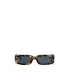 Attico Logo Full-frame Sunglasses In Black