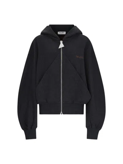 Attico Logo Hoodie - Black