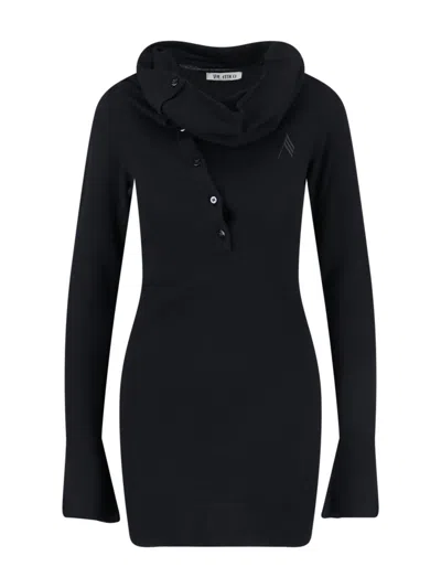 ATTICO LOGO MINI DRESS