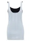 Attico Topwear In Light Blue