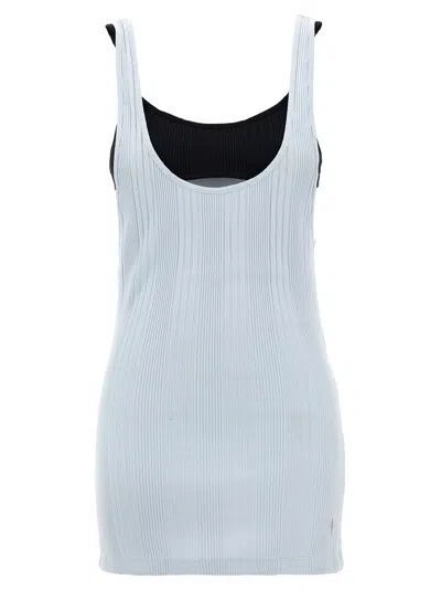 ATTICO LOGO RIBBED TOP
