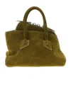 Attico La Passeggiata Mini Handbag In Brown