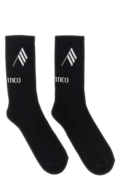 Attico Logo Socks In Multi