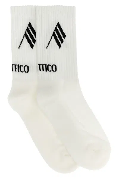 Attico Logo Socks In Multi