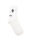 Attico Logo Socks In White