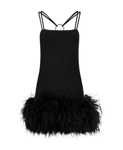 ATTICO LOGO SUSPENDER DRESS