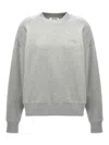 Attico Oversize Sweatshirt In Grey