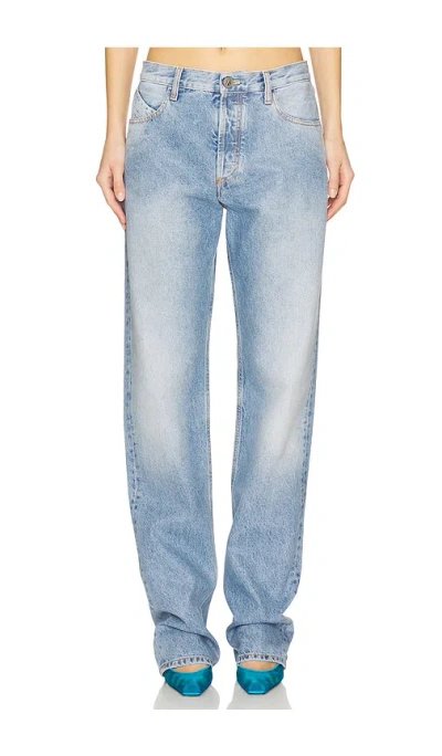 Attico Long Jeans In Blue