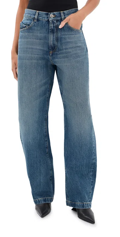 Attico Long Jeans Sky Blue