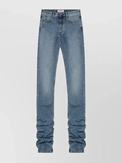 ATTICO LONG LEG JEANS CURLED HEM