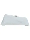 Attico Long Night Clutch Bag In Grey