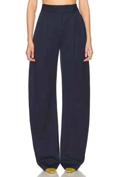 Attico Long Pant In Navy Blue