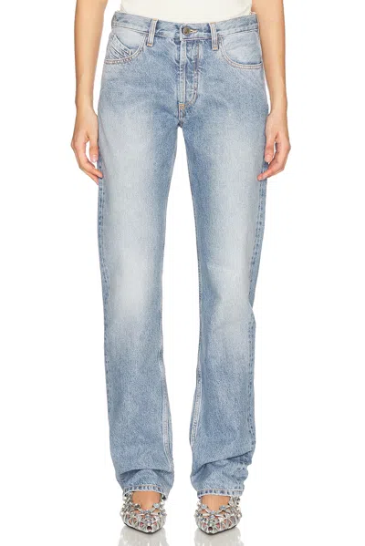 Attico Long Pant In Sky Blue