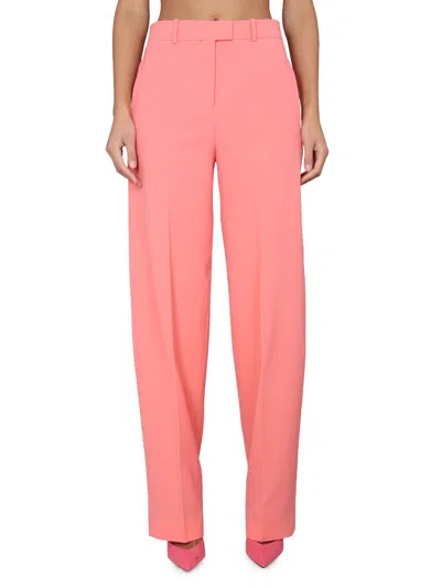 Attico Jagger Tapered Trousers In Pink