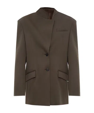 ATTICO THE ATTICO SINGLE BREASTED JACKET