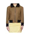 Attico Long Sleeve Casual Jacket In Multicolor