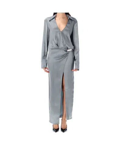 ATTICO LONG SLEEVE DRESS