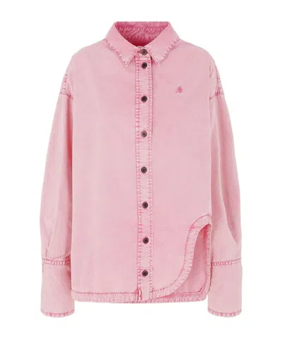 ATTICO THE ATTICO DIANA BUTTON-UP SHIRT