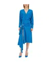 Attico Women's Atwell Midi Dress In Blue