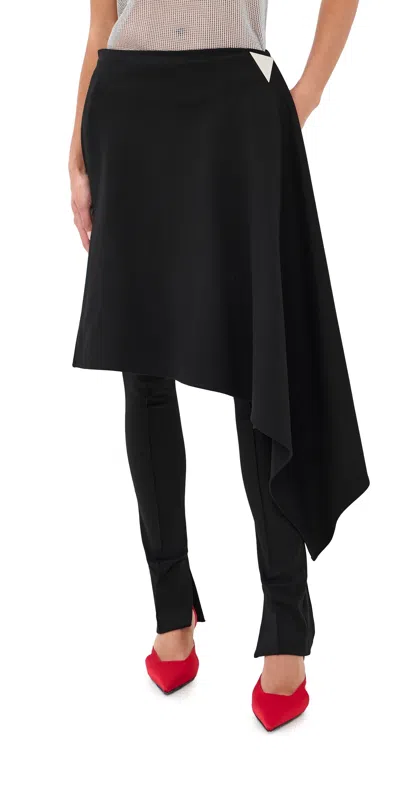 Attico Long Trousers Black