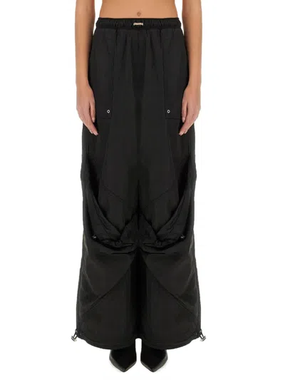 Attico Long Trousers In Black