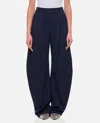 Attico Oversize Trousers In Blue
