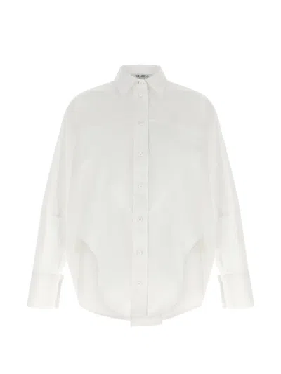 Attico Long-sleeve Shirt In White