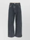 Attico Loose Fit Denim Trousers