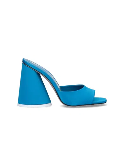 ATTICO LUZ CHUNKY HEEL MULE