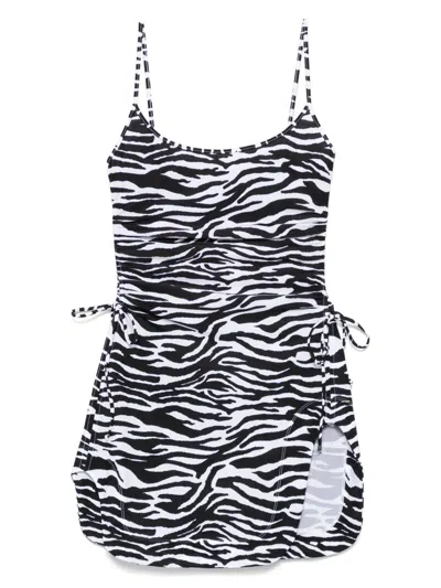 ATTICO LYCRA MINIDRESS