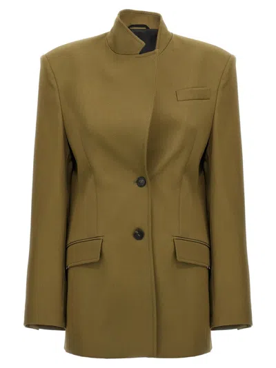 ATTICO MAXI SHOULDER STRAP BLAZER