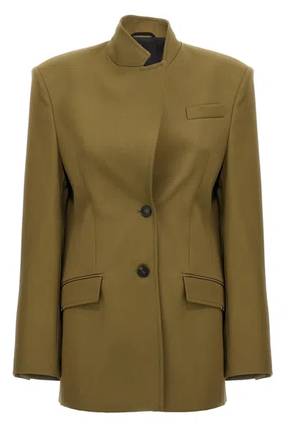 ATTICO MAXI SHOULDER STRAP BLAZER
