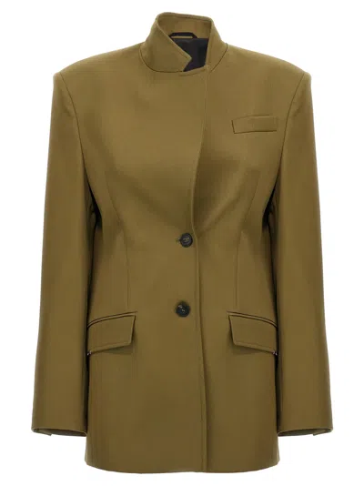 ATTICO MAXI SHOULDER STRAP BLAZER