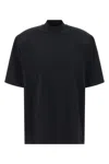 Attico T-shirt Black In Black