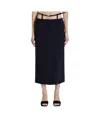 Attico Midi Skirt In Black