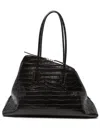 Attico Medium La Passeggiata Shoulder Bag In Brown