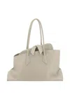 Attico Beige La Passeggiata Medium Shoulder Bag In Neutrals