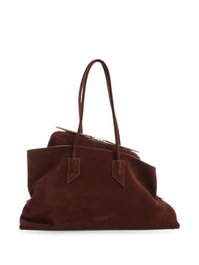 Attico Medium La Passeggiata Shoulder Bag In Purple