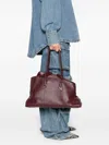 Attico Medium La Passeggiata Tote Bag In Rot